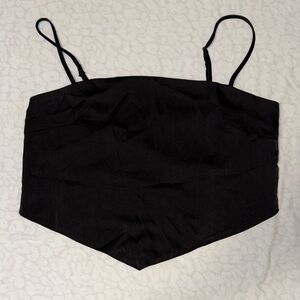 Black Crop Top